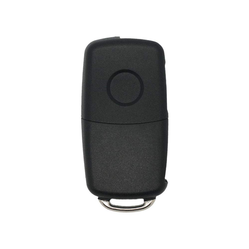  [AUSTRALIA] - SEGADEN Replacement Key Shell fit for VOLKSWAGEN VW SEAT SKODA 2 Button Keyless Entry Remote Flip Key Case Fob SS826A