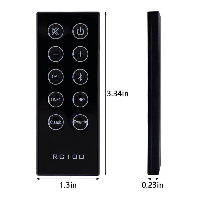 Replacement Remote Control RC10D for Edifier R2000DB Soundbar System Bookshelf Speakers - LeoForward Australia