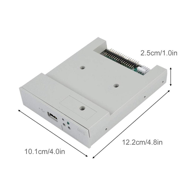  [AUSTRALIA] - SSD Floppy Drive,Tangxi SFR1M44 U 3.5in 1.44MB USB SSD Floppy Drive Emulator&CD Screws,Plug and Play,Easy to Install,Gray