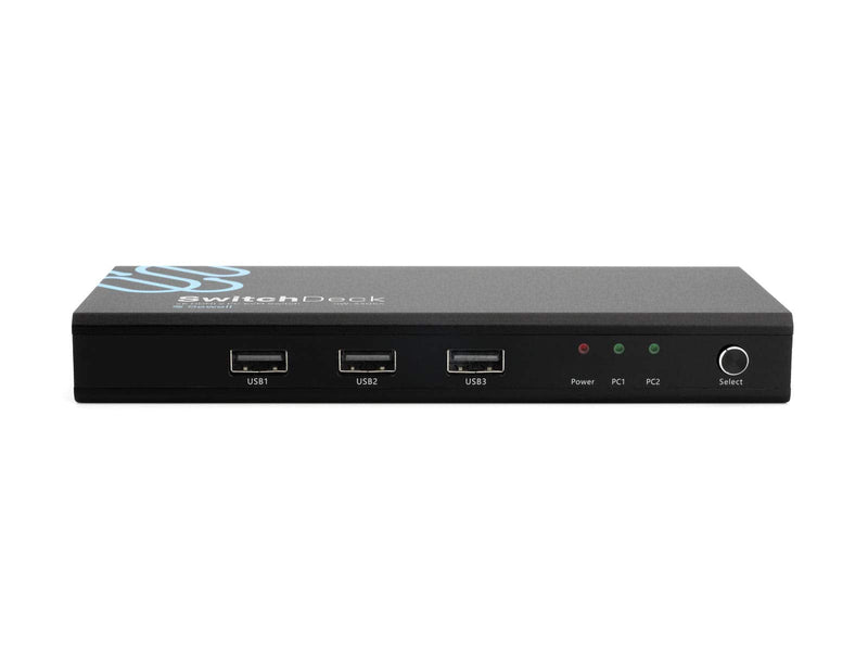  [AUSTRALIA] - SwitchDeck 4K HDMI KVM Switch by Sewell, Switch Easily Between Two PCs/Macs/Gaming Consoles (SW-33054)