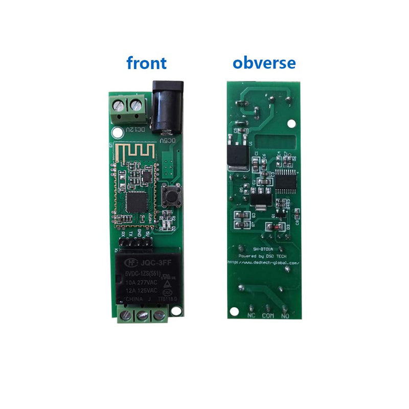 DSD TECH 12V Bluetooth Relay Module for Remote Control Switch Compatible with iPhone and Android 4.3 - LeoForward Australia