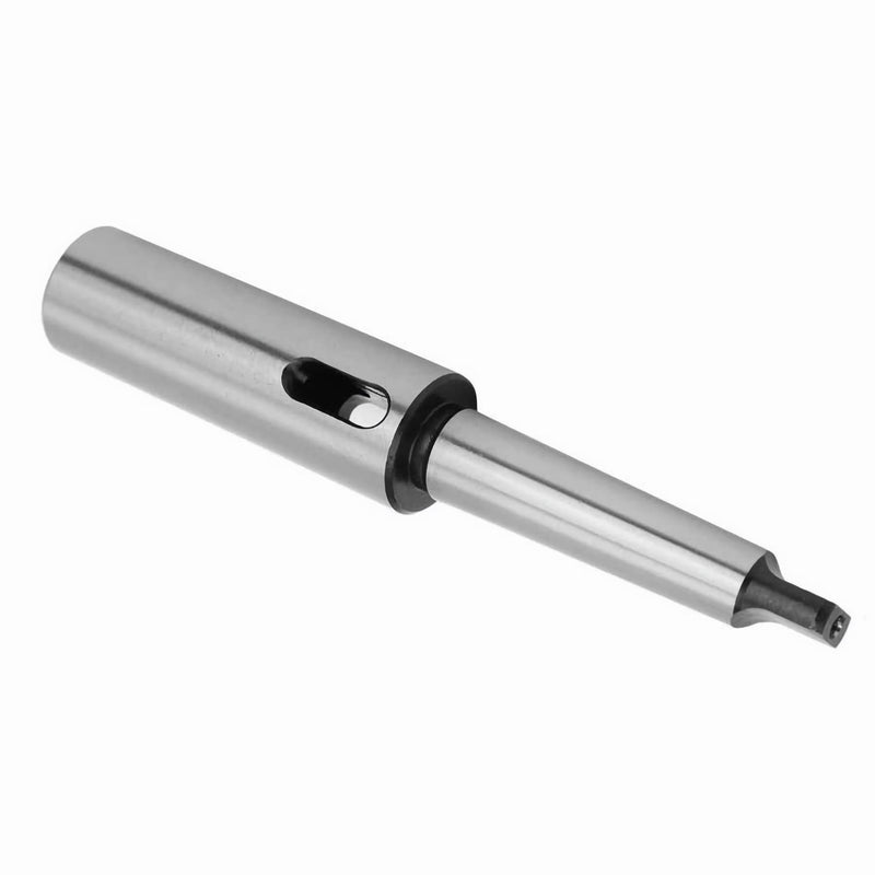  [AUSTRALIA] - Extension Sleeve with External and Internal Morse Taper MT2 to MT2, Precision Version, 30mm Diameter X 175mm Length, Heavy Duty Woodworking Lathe Tailstock Live Center Crown, Drill Tool