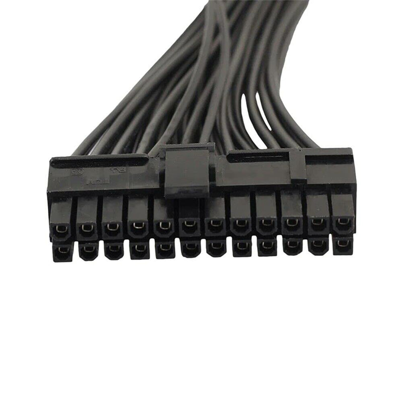  [AUSTRALIA] - Dual PSU Power Supply 24-Pin Extension Cable for ATX Motherboard 24-pin to 24 (20+4) pin 30CM (3pcs) 3pcs