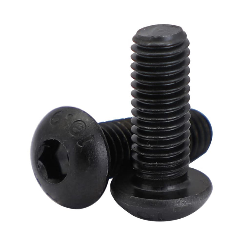  [AUSTRALIA] - 5/16-18 x 1-1/2" Button Head Socket Cap Screws, Alloy Steel Grade 10.9 Black Oxide, Allen Hex Drive, UNC Coarse Thread Fully Threaded, 20 PCS 5/16-18 x 1-1/2" (20 PCS)