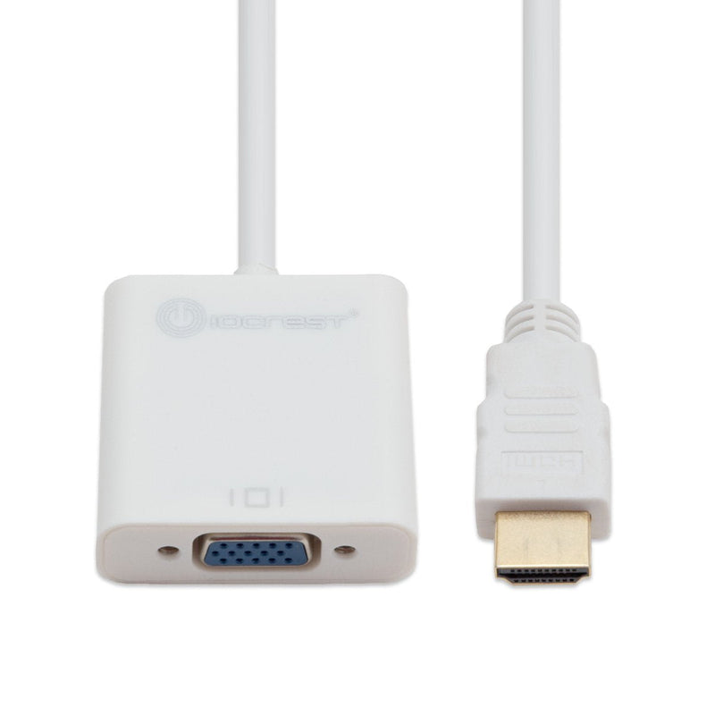  [AUSTRALIA] - IO Crest Active HDMI to VGA Adapter with Audio Support Via 3.5mm Jack (SY-ADA31044)