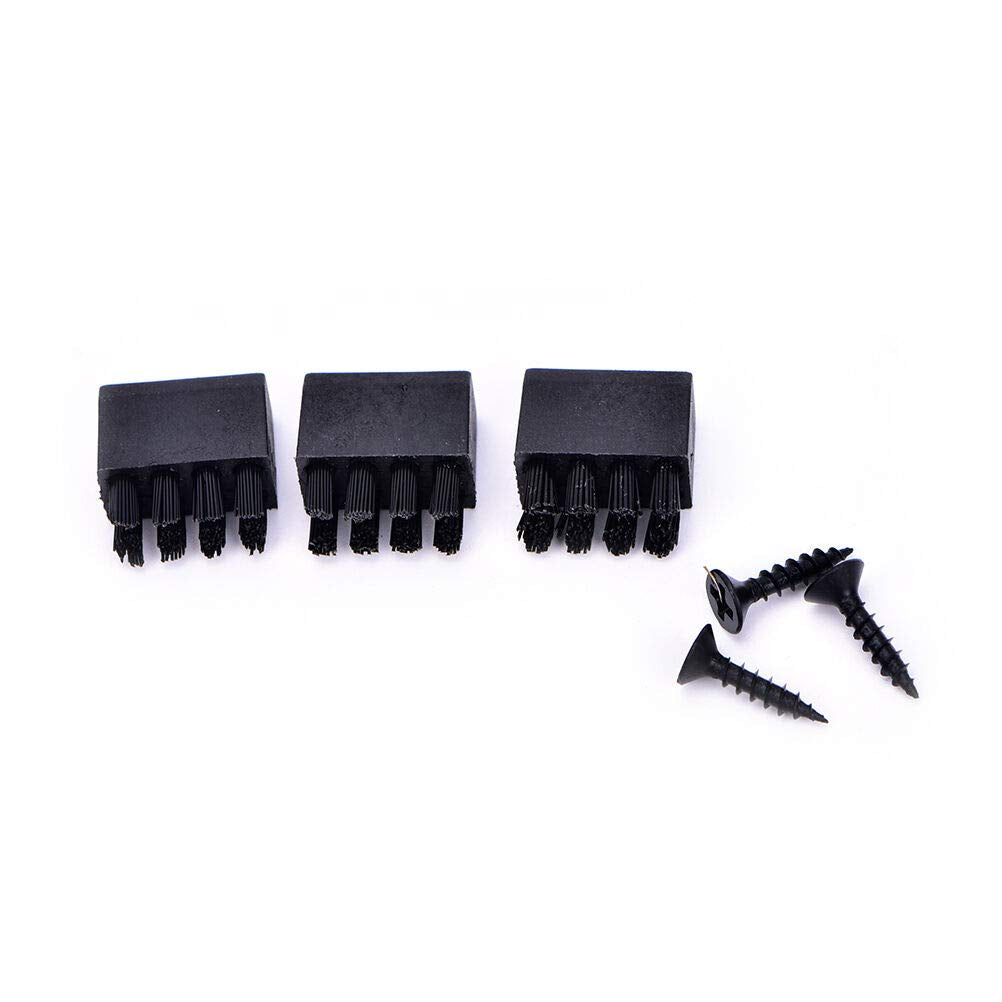  [AUSTRALIA] - 3pcs Replacement Brushes with Screw for Hostage Arrow Rest Archery Bow