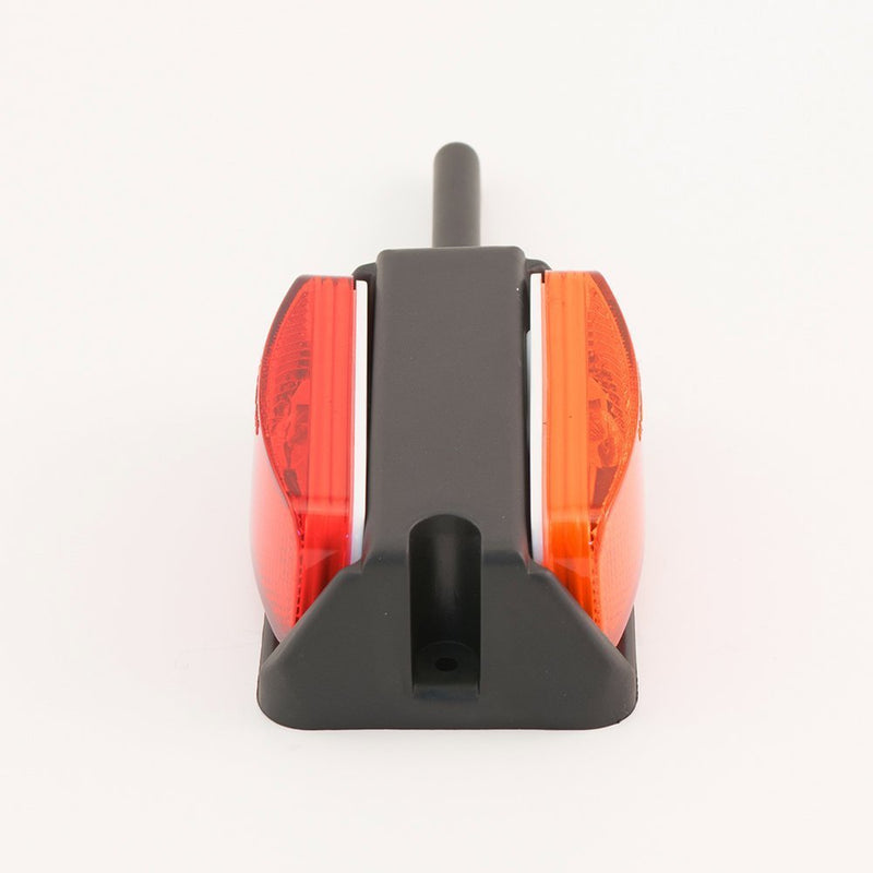  [AUSTRALIA] - Lumitronics Pre-Wired Right Fender Clearance Trailer Light Assembly (Amber/Red)