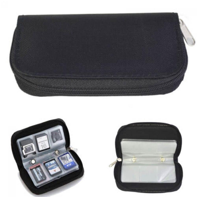  [AUSTRALIA] - 2pcs Memory Card Storage Carrying Pouch Carrying Case Holder Wallet for CF/SD/SDHC/MS/DS