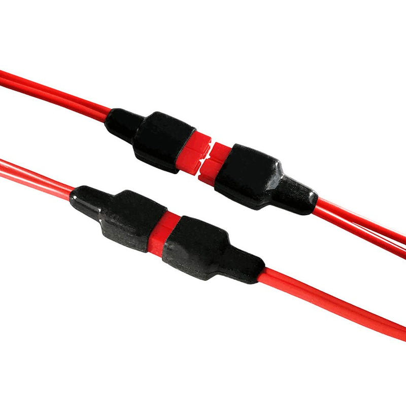  [AUSTRALIA] - Treedix 20pcs Flame Retardant Cover Rubber Sleeve Compatible with 2-Position Anderson Powerpole Connectors For 2 connectors