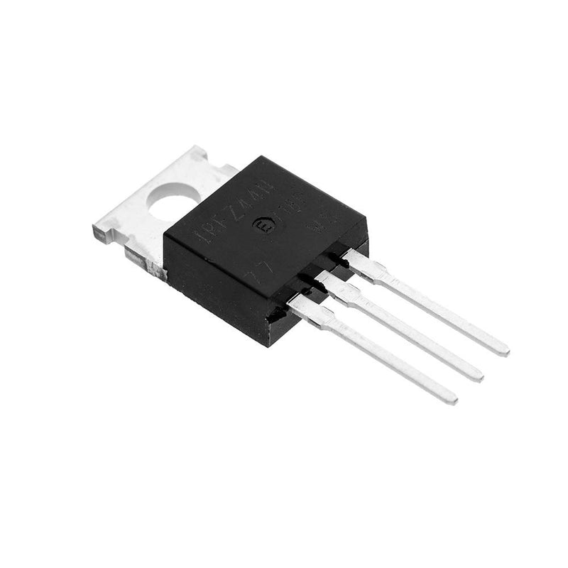 Bridgold 20pcs IRFZ44N IRFZ44 N-Channel MOSFET Transistor, International Rectifier Power 49 A 55 V,3-Pin - LeoForward Australia