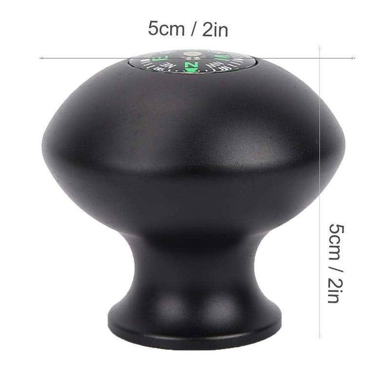  [AUSTRALIA] - Tripod Monopod Ball Head Handle Grip Knob,Universal Portable Trekking Pole Stick Unipod Handle with 3/8" Screw Hole,1/4" to 3/8" Screw for Outdoor Activity,Hiking,Camping