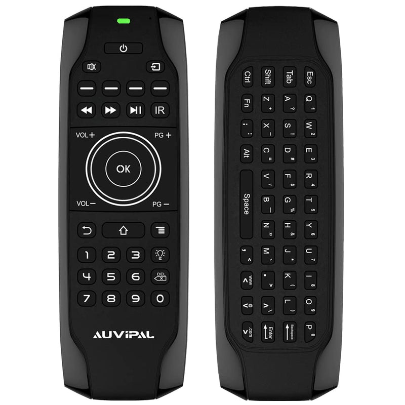  [AUSTRALIA] - AuviPal G9F Backlit Mini Bluetooth Keyboard, Replacement Remote Control with 21 IR Keys for TV Stick 4K, Chromecast Google TV, NVIDIA Shield, Android Box and Insignia Smart TV