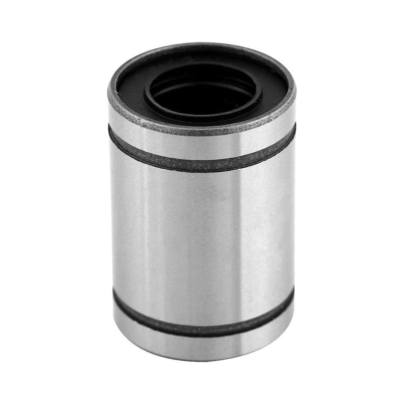  [AUSTRALIA] - 8Pcs LM10UU Linear Bearings 10mm CNC Linear Motion Ball Bearing Bushing Double Side Rubber Sealed for 3 Dimensional Printer CNC Parts