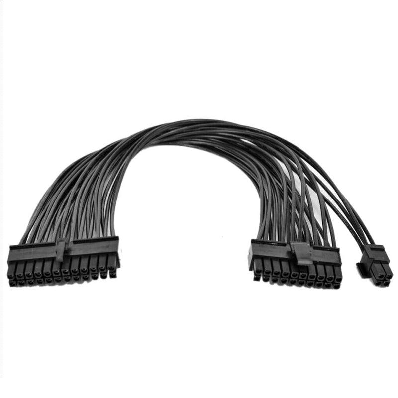  [AUSTRALIA] - GinTai ATX 24Pin to 20+4Pin Power Supply Cable PSU 20 Pin Male Convert to 24 Pin