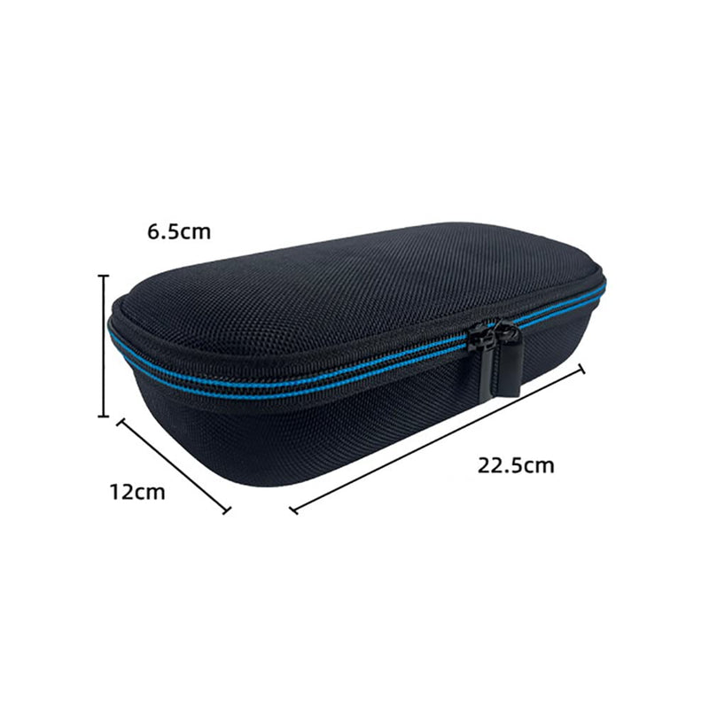  [AUSTRALIA] - XBERSTAR Carrying Case for Insta360 Flow,Compatible with Insta 360 Flow AI-Powered Smartphone Stabilizer (black&blue zipper) black&blue zipper