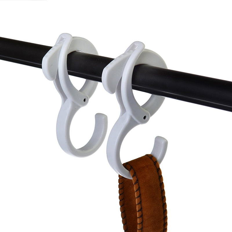 ROOS 2 pcs Multi-Function Clip Hook/Table Edge Hook/Cross Bar Hook/Windproof Hook - LeoForward Australia