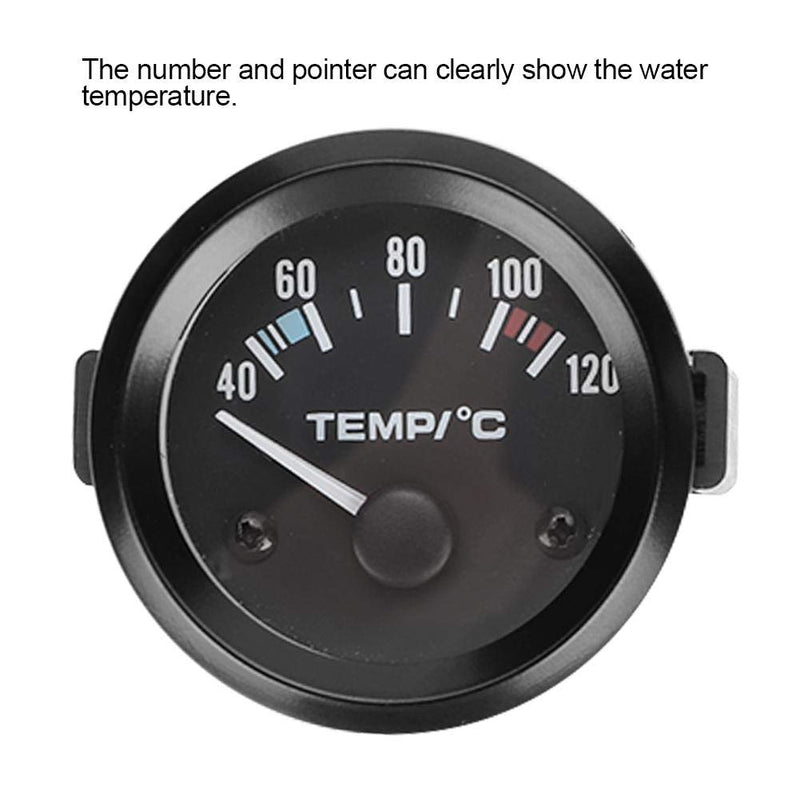  [AUSTRALIA] - Aramox Water Temperature Gauge,2inch 52mm Universal Car Truck LED Digital Water Temperature Meter Instrument Tool