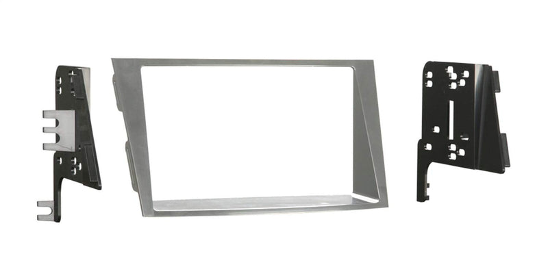  [AUSTRALIA] - Metra 95-8903S Double DIN Installation Dash Kit for 2010 Subaru Legacy and Outback (Silver) & Metra 44-EC12 12-Feet Antenna Extension Cable Dash Kit + Extension Cable Standard Packaging
