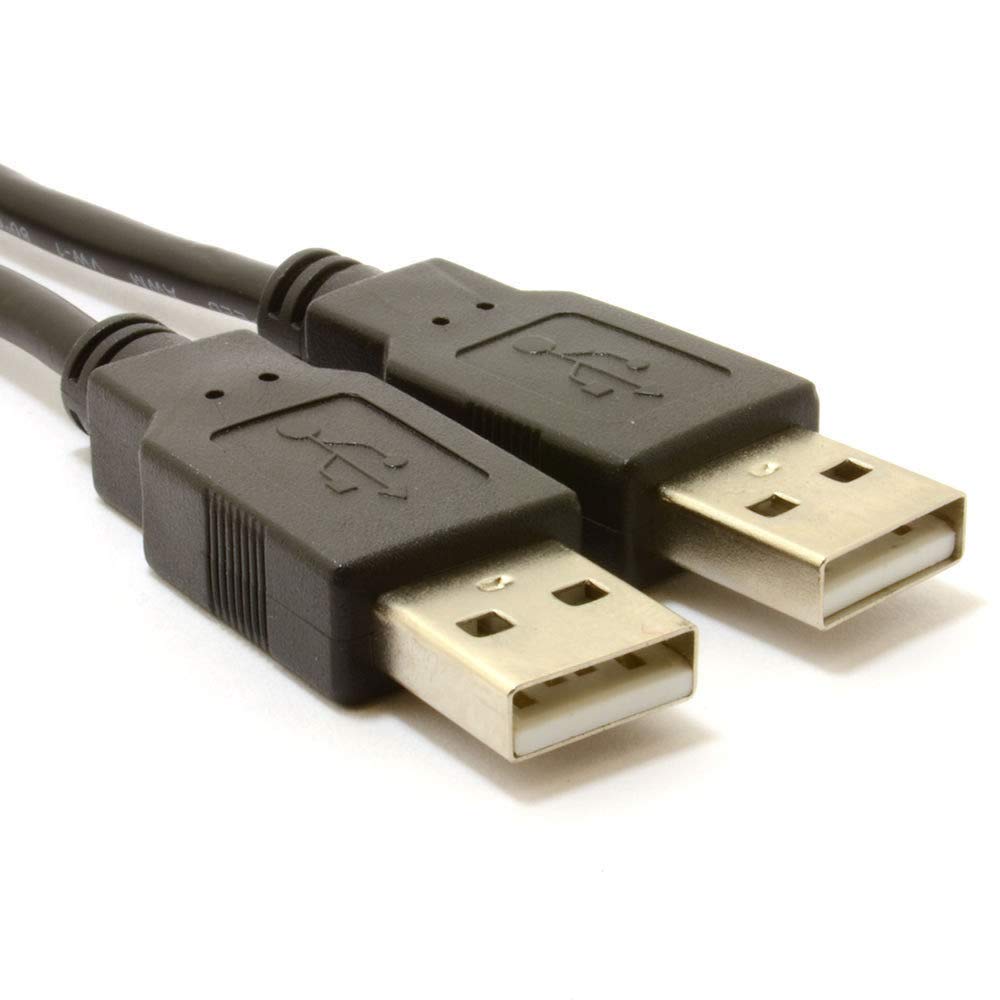  [AUSTRALIA] - High Speed USB 2.0 A Male - A Male Lead Cable Lead Plug to Plug Black by Master Cables®