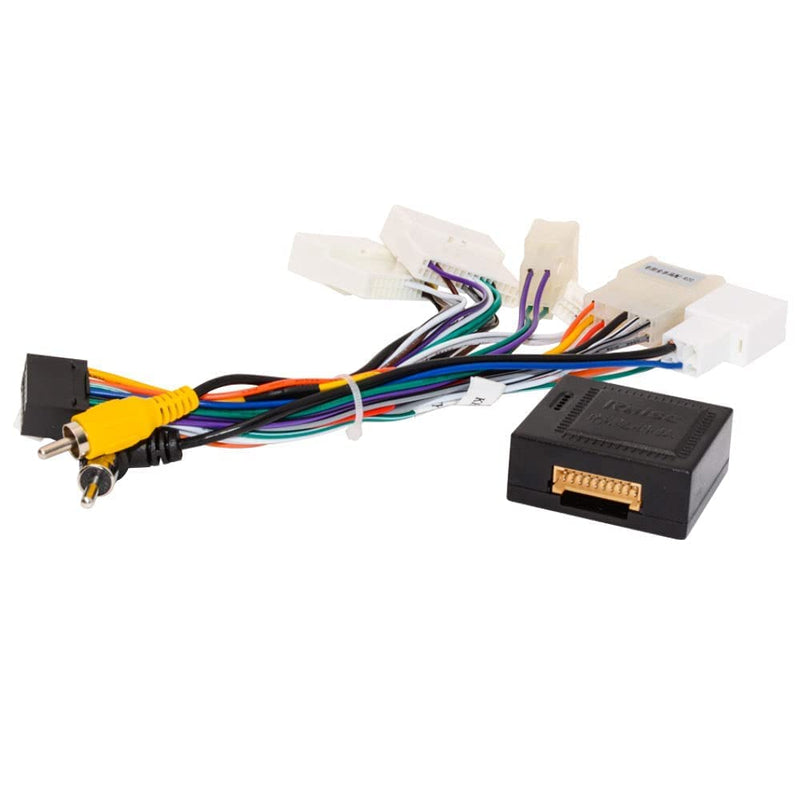  [AUSTRALIA] - WOWiViD Car Head Unit Wire Harness for Toyọta Caṃry 2006-2011 Aftermarket Stereo Connector Kit with CANBUS Adapter Support J-B-L Backup Camera SWC