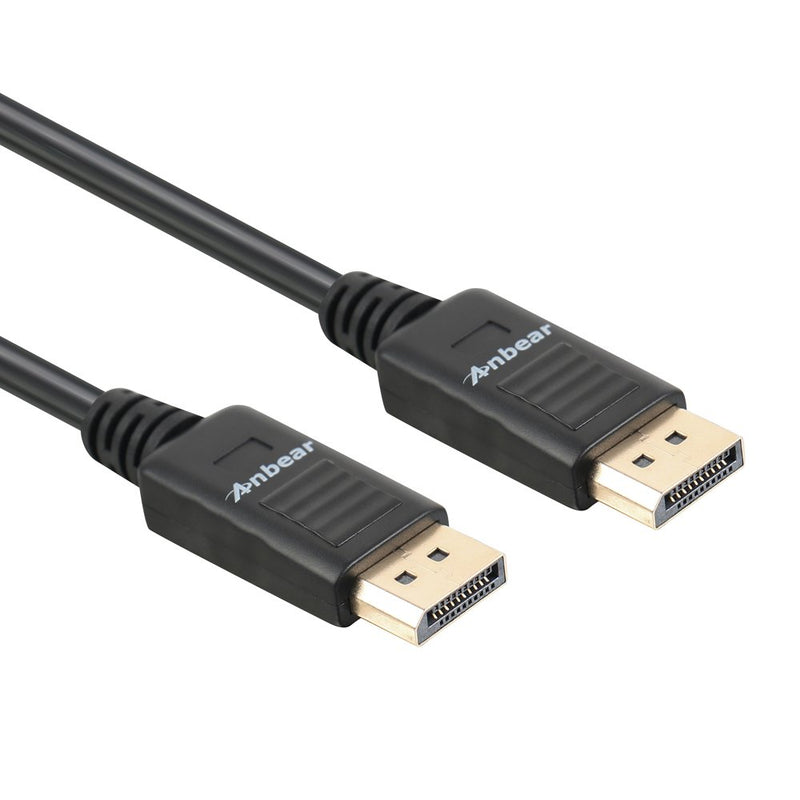 DisplayPort to Displayport Cable 6 Feet,Anbear Gold Plated Display Port to Display Port Cable 4K@60HZ Resolution(Male to Male) for DisplayPort Enabled Desktops and Laptops to Connect to Displays 6FT - LeoForward Australia