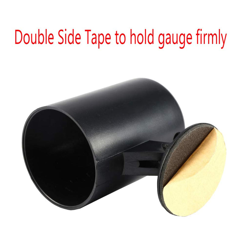  [AUSTRALIA] - ESUPPORT Car 2" 52mm Single Hole Dash Gauge Pod Holder Black