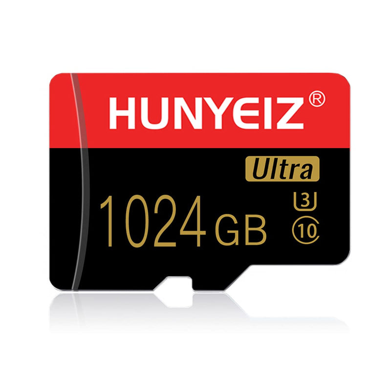  [AUSTRALIA] - 1TB Micro SD Card with Adapter 1024GB Memory Card Class 10 with Adapter for Smartphone/PC/Computer/Camera/Notebook