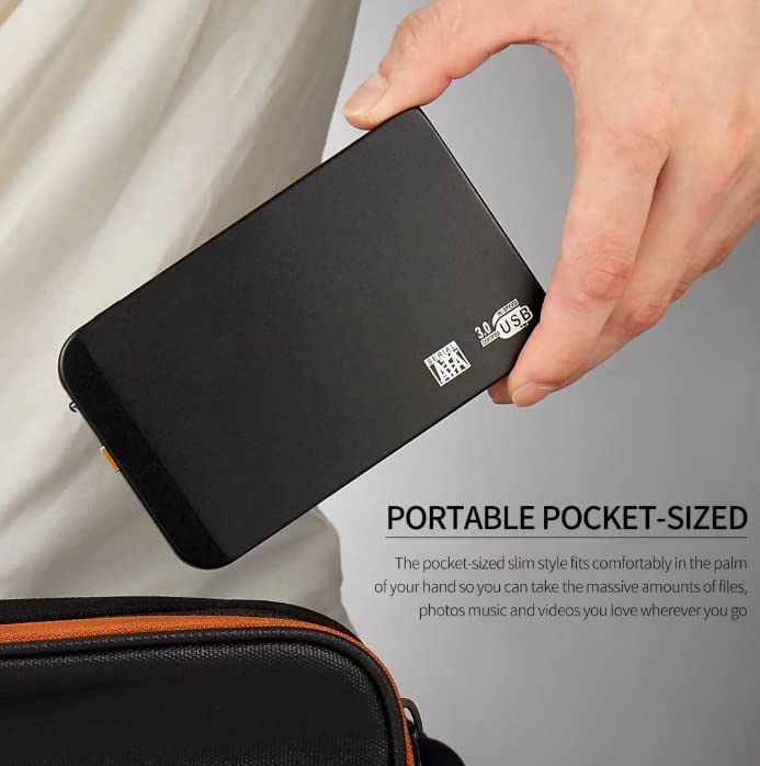  [AUSTRALIA] - Portable HDD External Hard Drive 2TB for PC Desktop Mac