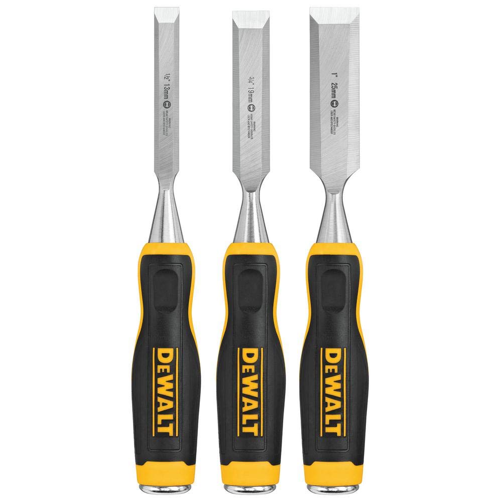  [AUSTRALIA] - DEWALT 3PC. PRO Wood Chisel Set