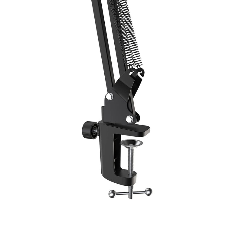  [AUSTRALIA] - Microphone Arm Stand, FIFINE Suspension Boom Scissor Mic Stand with Heavy Duty Clamp, 3/8" to 5/8" Adapter, for Voice-over, Gaming, Recording, Studio, Home Office (CS1)