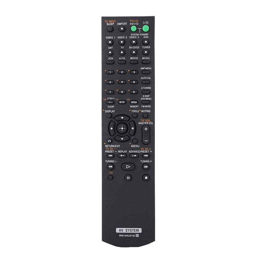  [AUSTRALIA] - Replaced Remote Control for Sony RMAAU019 STR-DG710 RM-AAU006 STR-DG500 148009711 Home Theater Audio/Video Receiver AV System