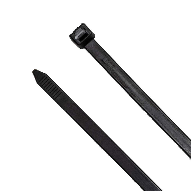  [AUSTRALIA] - ZipTie.com 18-inch Black Multi-Purpose Cable Tie, 175-lb Tensile Strength, UL Listed, 50-Pack