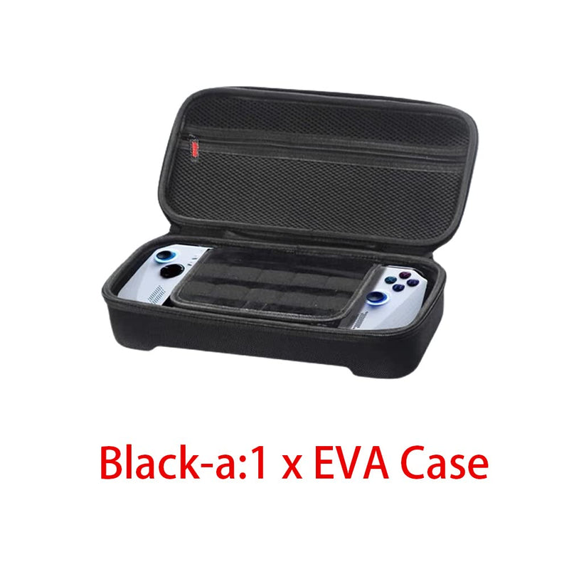  [AUSTRALIA] - Voikoli Protective Eva Hard Shell Case Compatible with ASUS ROG Ally 7" 120Hz Gaming Handheld,Shockproof,Stylish and Durable (Black -a) Black -a