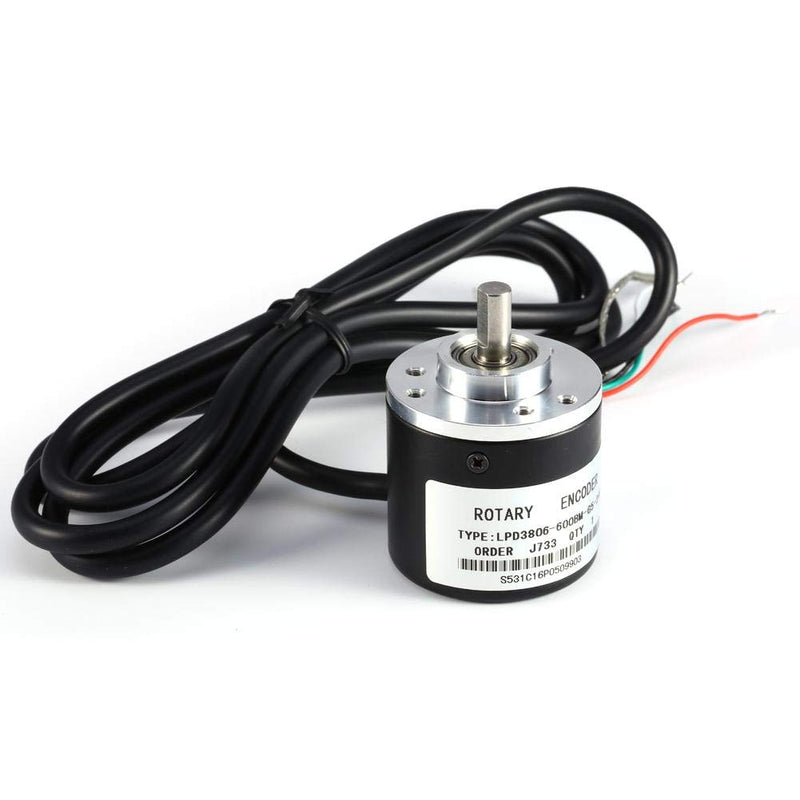  [AUSTRALIA] - 600P/R incremental rotary encoder, incremental rotary encoder module, 600P/R photoelectric incremental rotary encoder 5V - 24V AB 2 - phase shaft 6mm