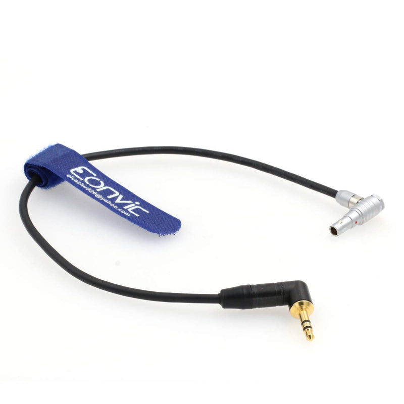  [AUSTRALIA] - Eonvic Z CAM E2 Audio Cable Right Angle 00b 5 Pin Male to 3.5mm Stereo TRS 3.5mm TRS