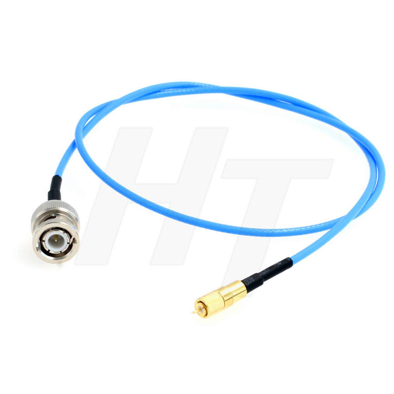  [AUSTRALIA] - HangTon Accelerometer Transducer Acoustic Vibration Test BNC to Microdot 10-32 Cable (60cm) 60cm/24inch