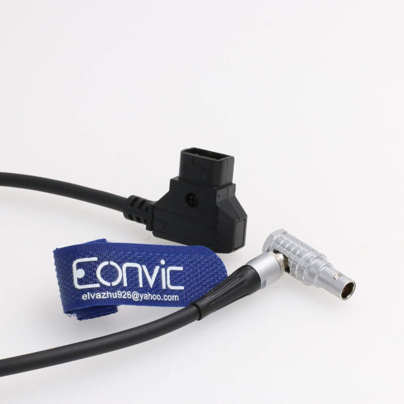 Eonvic D-TAP to 0B 2 pin Power Adapter Cable for Teradek Bond 18" (Right Angle 2Pin) Right Angle 2Pin - LeoForward Australia