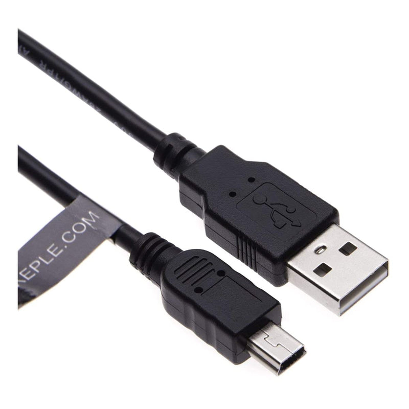  [AUSTRALIA] - Mini USB Cable for Canon Digital IXUS Series: IXUS 160, 162, 165, 170, 172, 185, 210, 220 HS, 230 HS, 240 HS, 255 HS, 265 HS, 275 HS, 300 HS, 310 HS, 500 HS, 510 Photo Data Image Transfer Cord 2ft