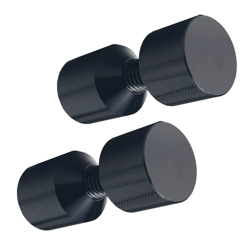  [AUSTRALIA] - JGR Two Hole Pins Set 1-1/8" Aluminum 6061 2 Hole Flange Alignment Pin Black