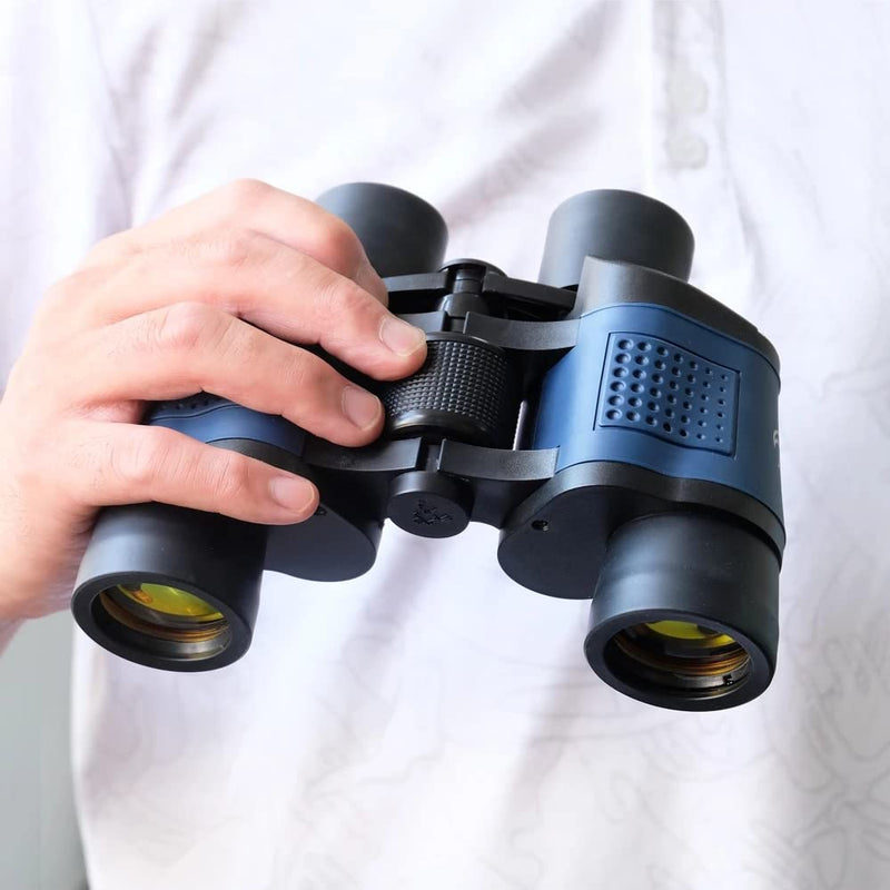  [AUSTRALIA] - 60X60 Binoculars for Adults with Low Light Night Vision, Professional Waterproof High Power Optical Telescope for Stargazing Bird Watching Concerts Football Sightseeing Hunting