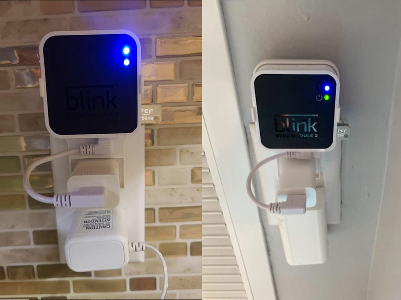  [AUSTRALIA] - 256GB Blink USB Flash Drive and Outlet Wall Mount for Blink Sync Module 2, Space Saving for Blink Outdoor Indoor Security Camera (Blink Sync Module 2 is NOT Included) 256G USB Flash Drive