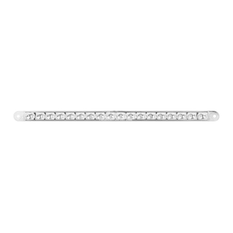  [AUSTRALIA] - GG Grand General 74784 Light Bar (12" Pearl White/Clear 18LED, 3 Wires)
