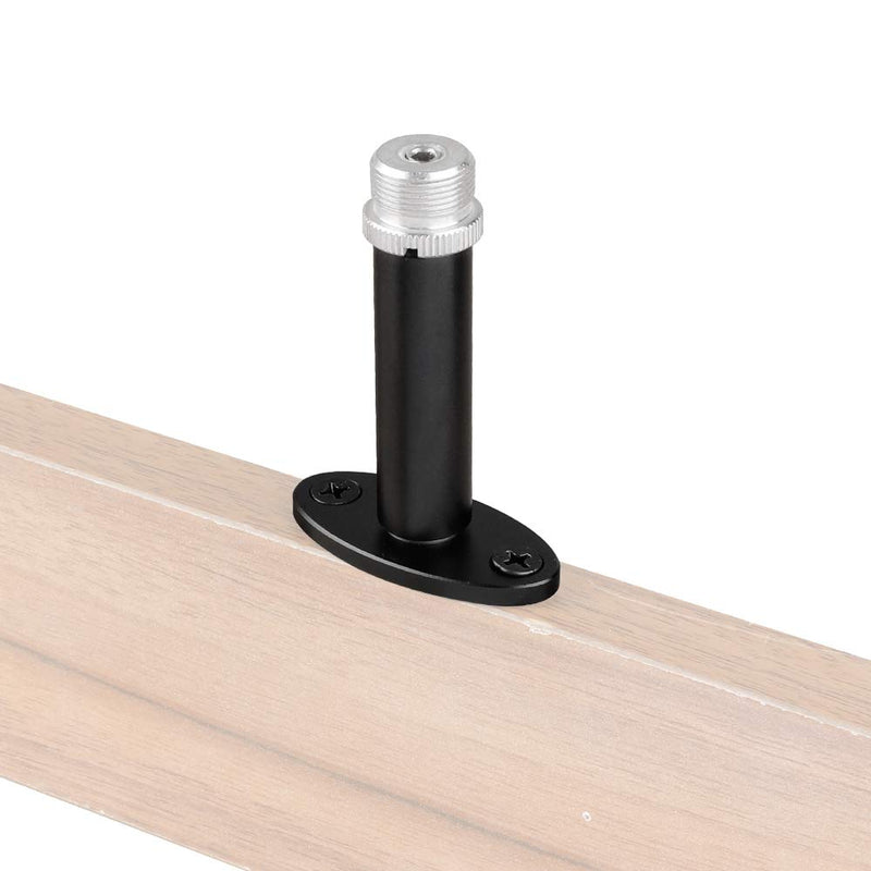  [AUSTRALIA] - CAMVATE Wall Mount Bracket with 5/8"-27 Male Screw for Mic Microphone Mount