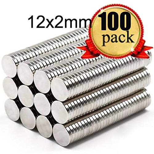 100 pcs 12x2mm Refrigerator Fridge Magnet,Office Magnets,Whiteboard Magnets - LeoForward Australia