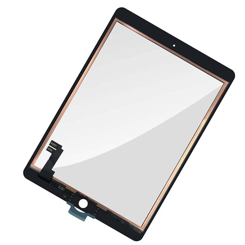  [AUSTRALIA] - for iPad Air 2 Screen Replacement,Air 2 2nd Gen 9.7 A1566 A1567 Touch Screen Digitizer Front Glass Repair Assembly(Only for Professional Person,Not LCD) PreInstalled Adhesive with Tools kit,Black Black
