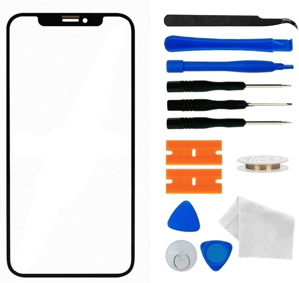  [AUSTRALIA] - Original iPhone 11 Pro Screen Glass Replacement,Front Outer Lens Glass Screen Replacement Repair Kit for Apple iPhone 11 Pro Series (iPhone 11 Pro 5.8 inch)
