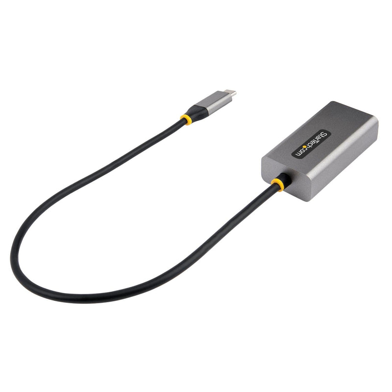  [AUSTRALIA] - StarTech.com USB-C to Ethernet Adapter, USB 3.0 to Gigabit Ethernet Network Adapter - 10/100/1000 Mbps, USB-C to RJ45 Ethernet Adapter (GbE), 12in Attached Cable, Driverless Install (US1GC30B2) Space Grey