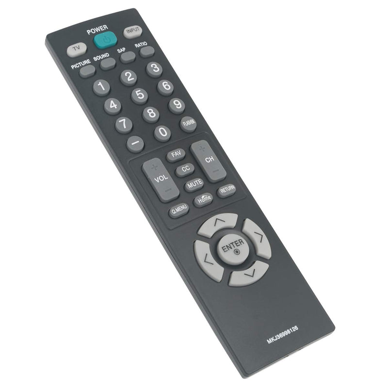 MKJ36998126 Replace Remote Applicable for LG TV 32LV2400 42LV4400 47LV4400 55LV4400 32LV2400-UA 47LV4400-UA 55LV4400-UA 42LV4400-UA 32LV2400UA 47LV4400UA 55LV4400UA 42LV4400UA - LeoForward Australia