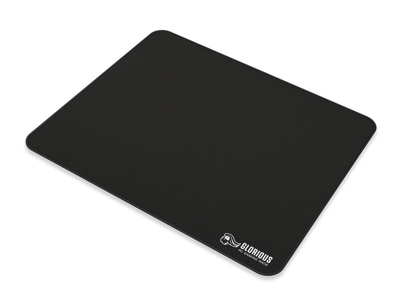  [AUSTRALIA] - Glorious Large Gaming Mouse Mat/Pad - Stitched Edges, Black Cloth Mousepad | 11x13 (G-L)