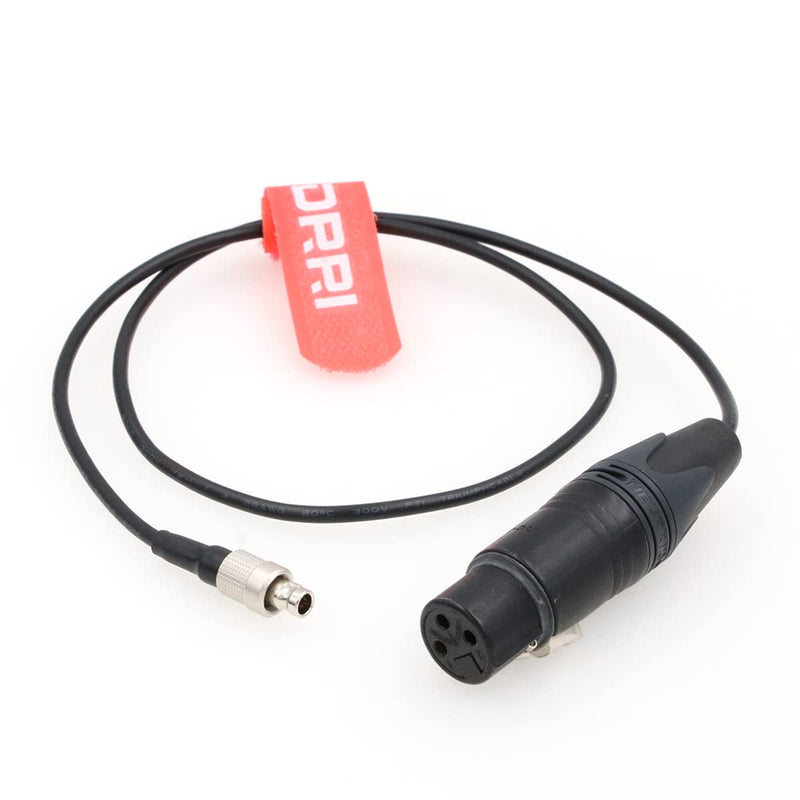  [AUSTRALIA] - DRRI FVB 3-Pin to NEUTRIK XLR 3-Pin Female Sennheiser SK2000 Transmitter Input Cable